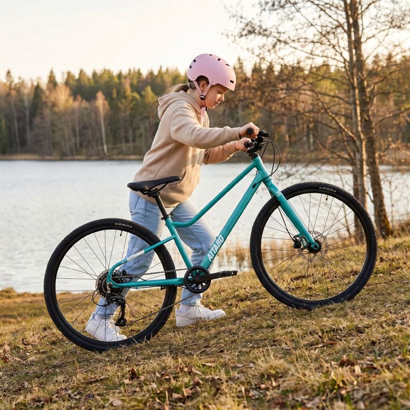 Gyermekkerékpár ATTABO EASE 26" 9,8 kg Gen 2 turquoise 6