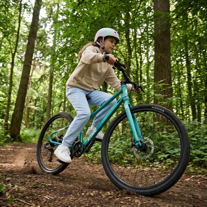 Gyermek kerékpár ATTABO EASE 26" 10,1 kg Gen 2 turquoise 7