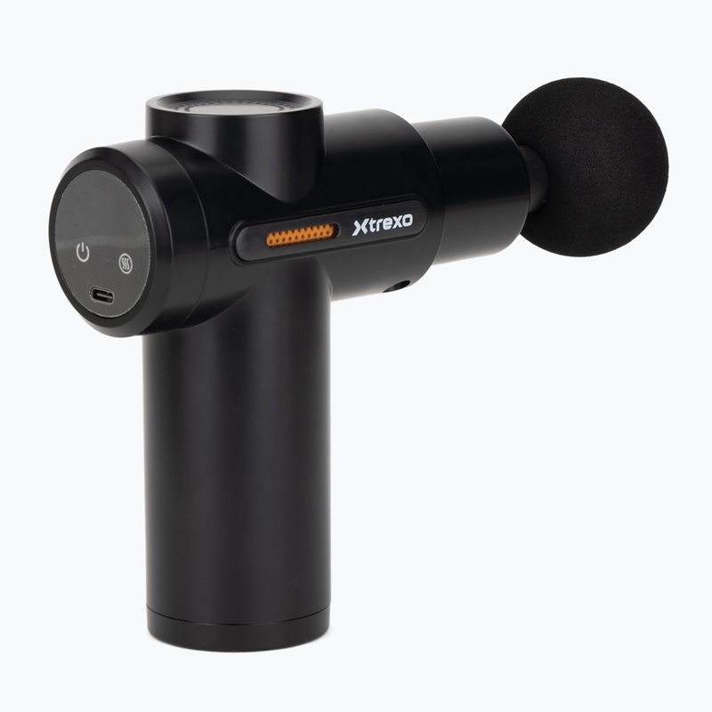 XTREXO Mini Pulsar fekete masszázspisztoly 12