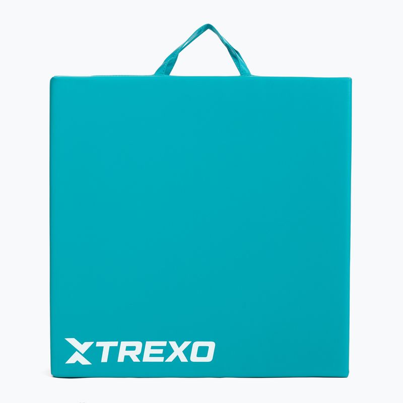 TREXO összecsukható gimnasztikai matrac 180 x 60 x 5 cm zöld 5