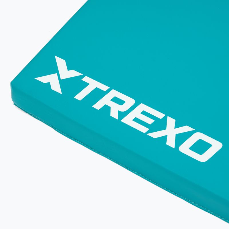 TREXO összecsukható gimnasztikai matrac 180 x 60 x 5 cm zöld 7