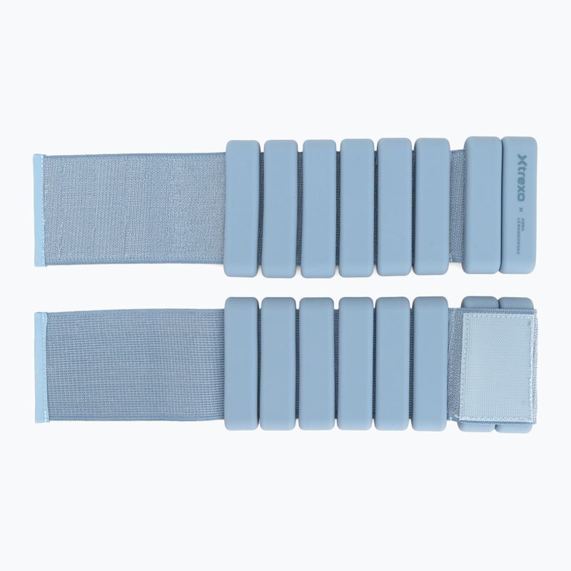 Boka és csukló súlyok XTREXO x Anna Lewandowska Bangles 210 Azul Bruma 4