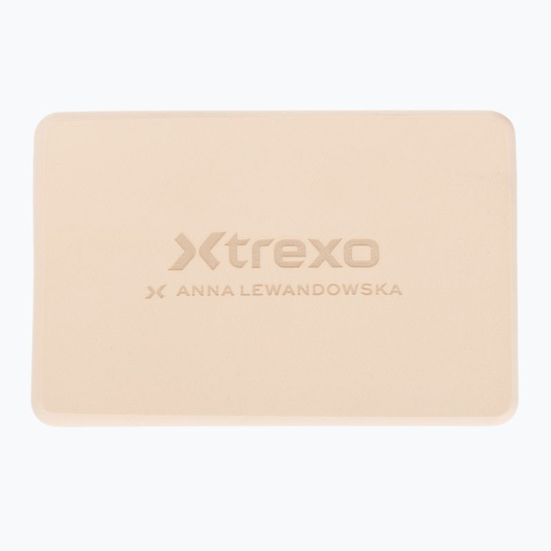 Jógatégla XTREXO x Anna Lewandowska block Beige 5