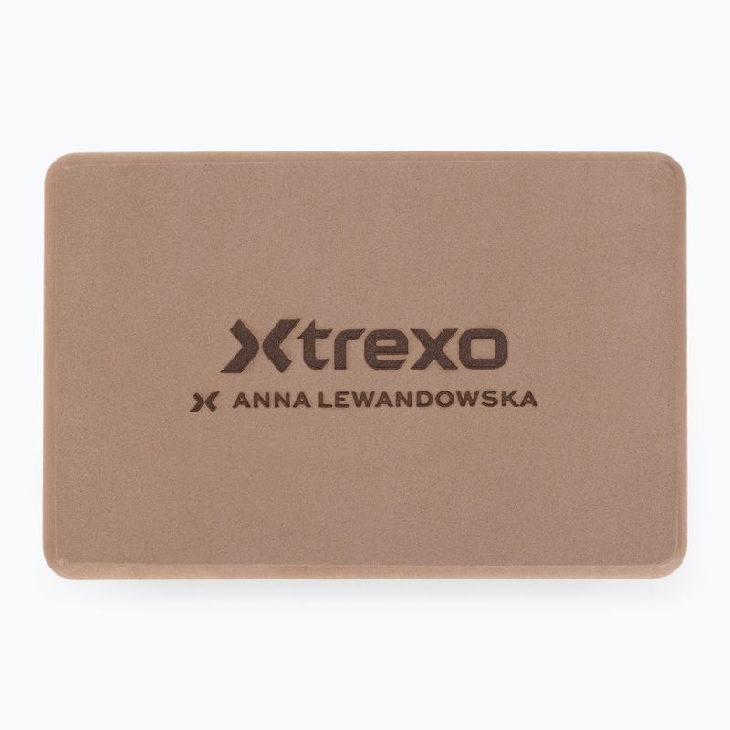 Jógatégla XTREXO x Anna Lewandowska block Milktea 5