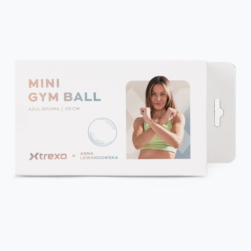Kis torna labda XTREXO x Anna Lewandowska ball 20cm Azul Bruma 8