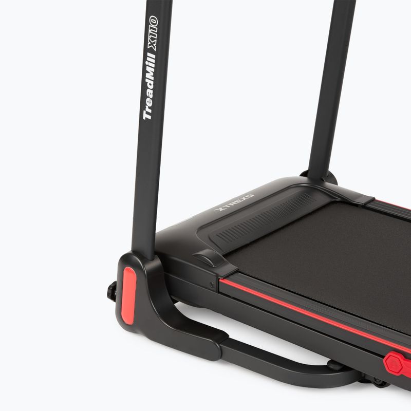 TREXO X110 elektromos futópad fekete színű 8
