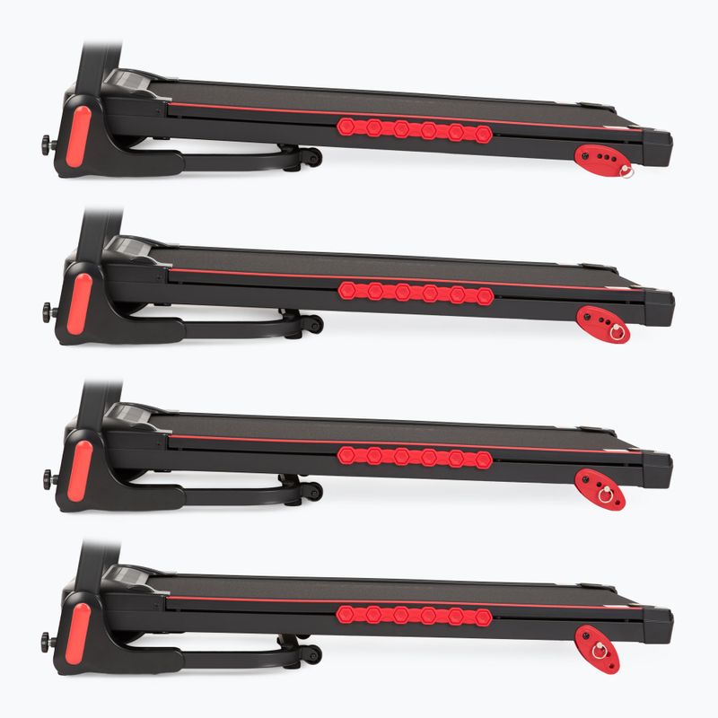 XTREXO X110 elektromos futópad fekete színű 11