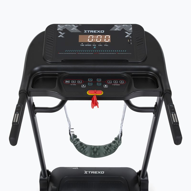 Trexo X110+ futópad masszírozóval fekete színben 6