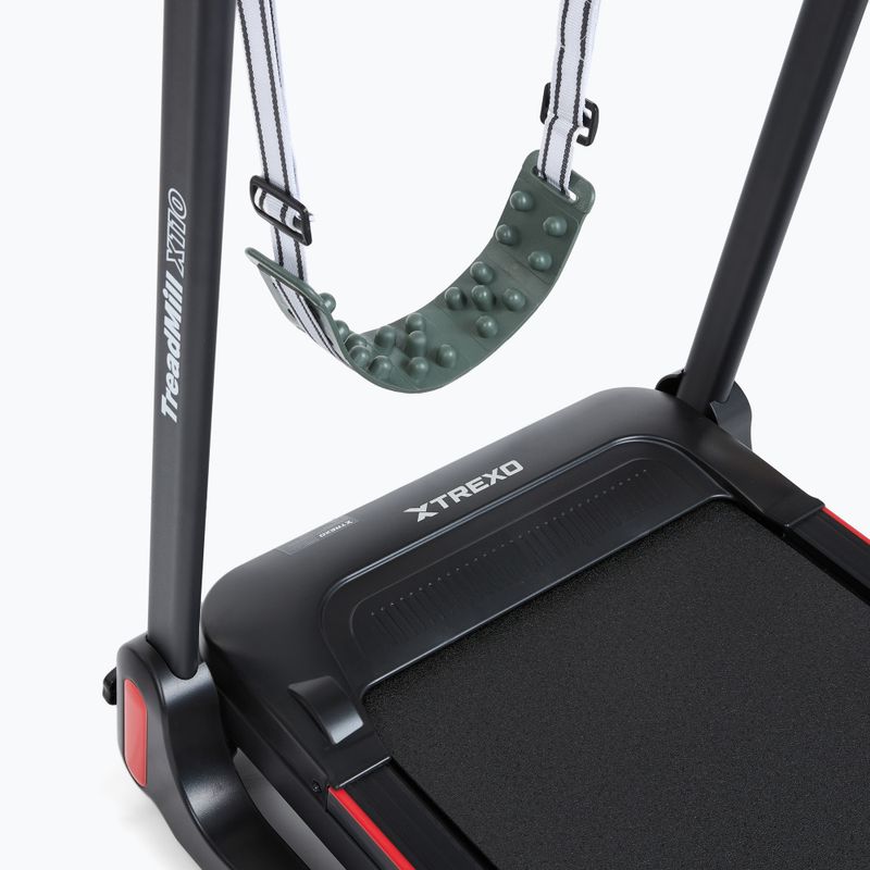 XTREXO X110+ futópad masszírozóval fekete színben 11