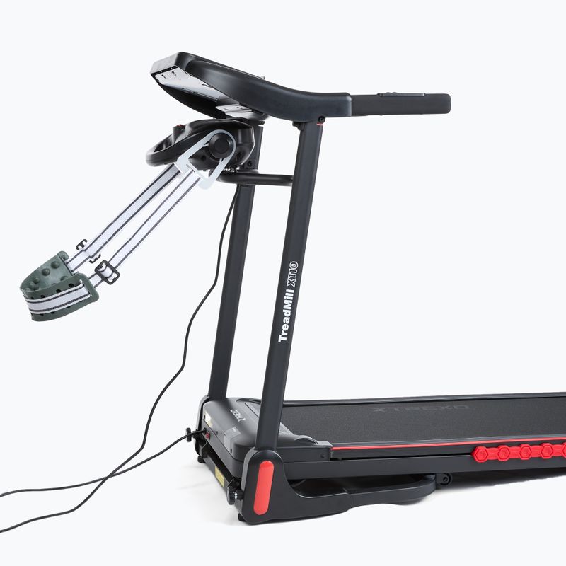 Trexo X110+ futópad masszírozóval fekete színben 12