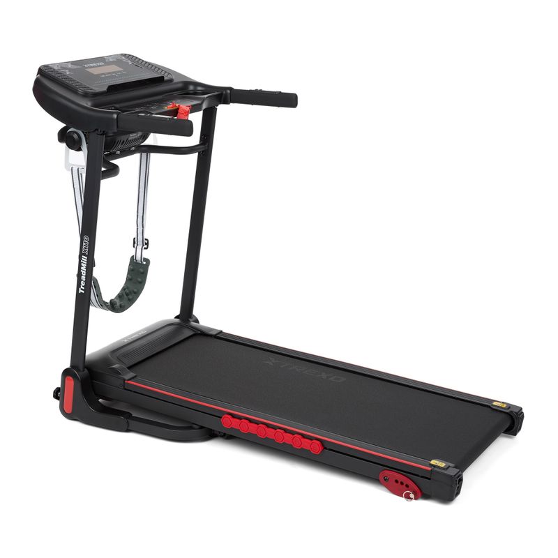 Trexo X110+ futópad masszírozóval fekete színben 16