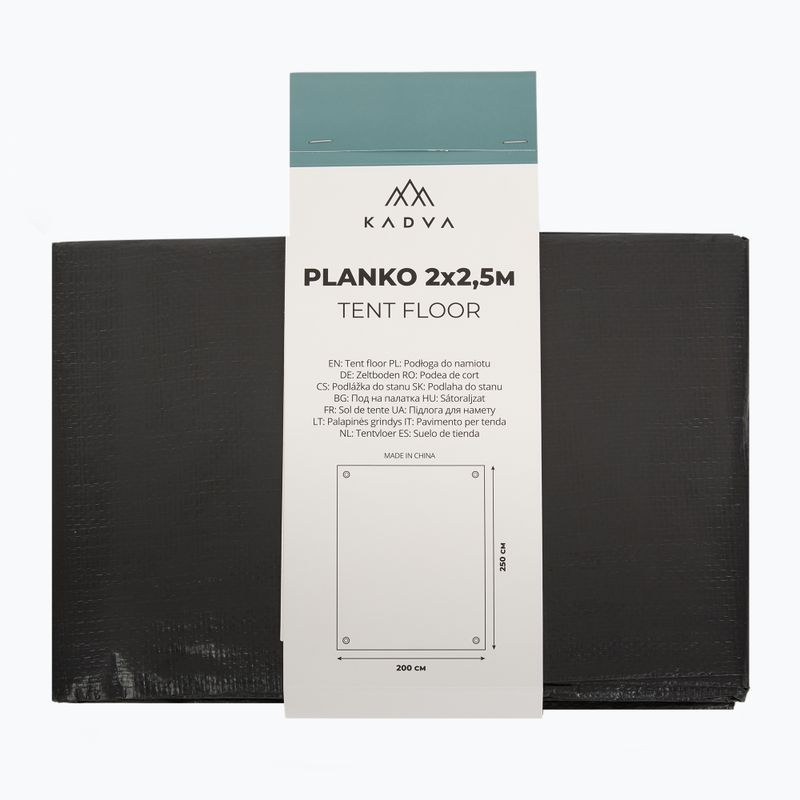 Kadva Planko sátoralj padló 2 x 2,5 m 2