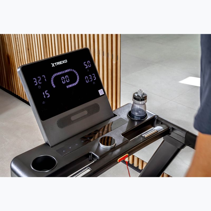 Elektromos futópad XTREXO X400 fekete 9