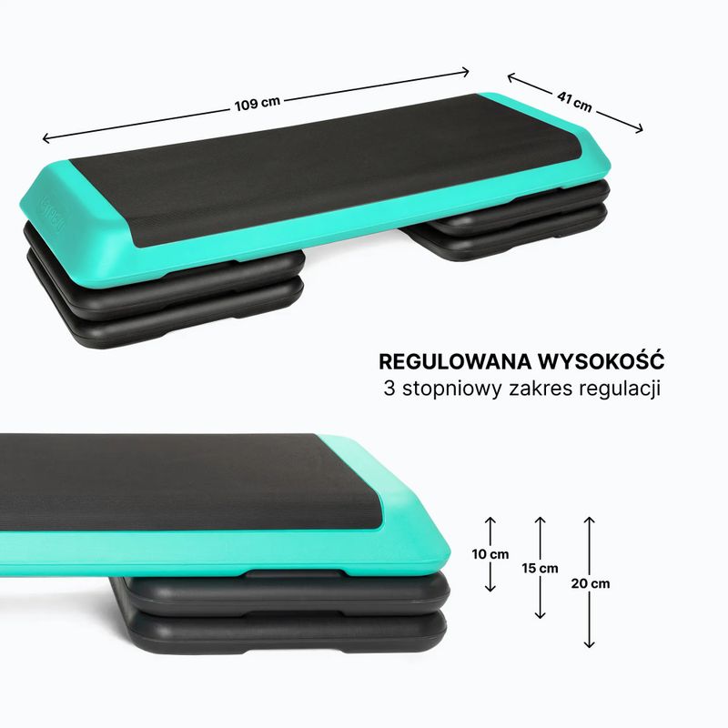 XTREXO Aerobic stepper AS01 zöld 4