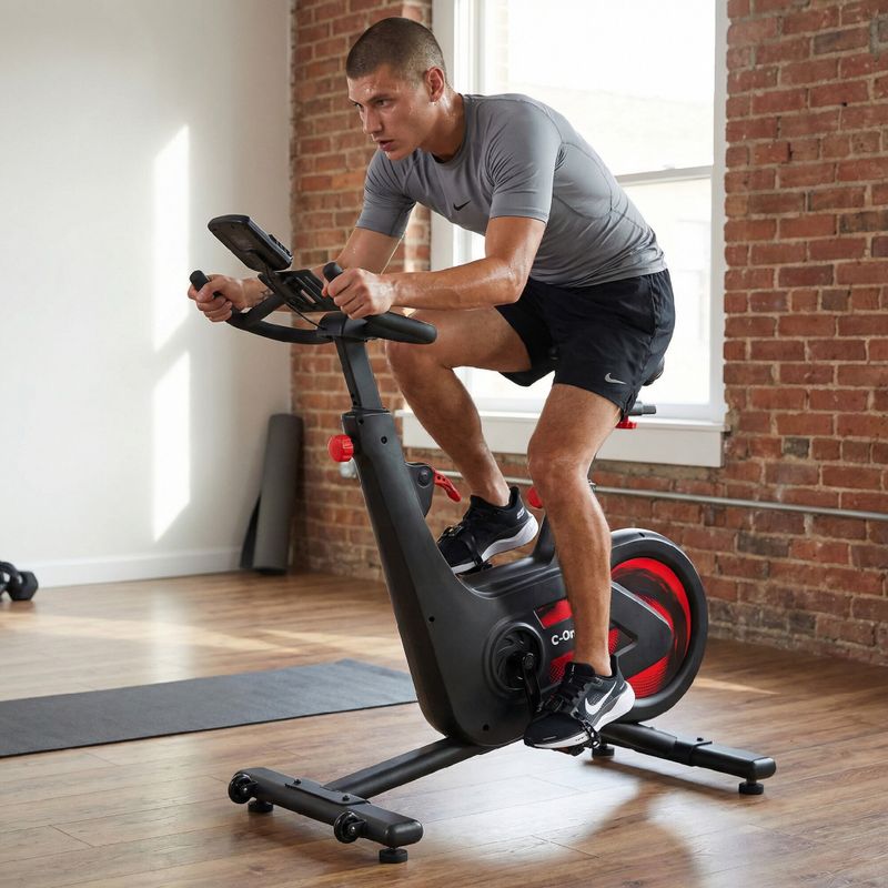 XTREXO C-One spinning kerékpár fekete 3