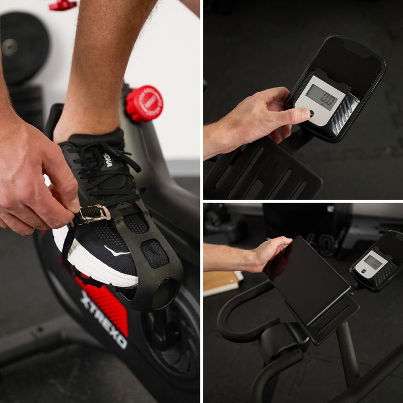 XTREXO C-One spinning kerékpár fekete 10