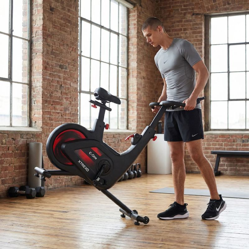 XTREXO C-One spinning kerékpár fekete 6