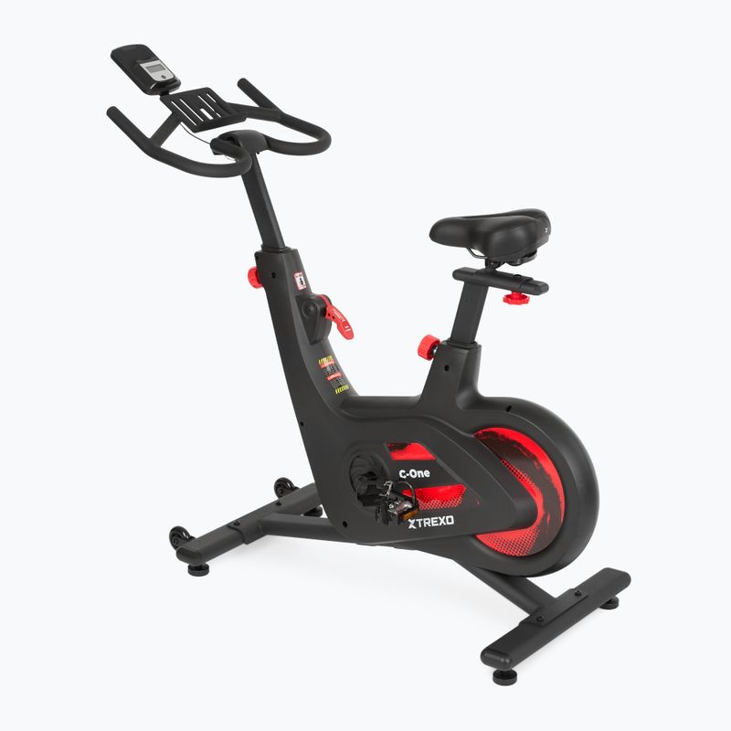 TREXO C-One spinning kerékpár fekete 2