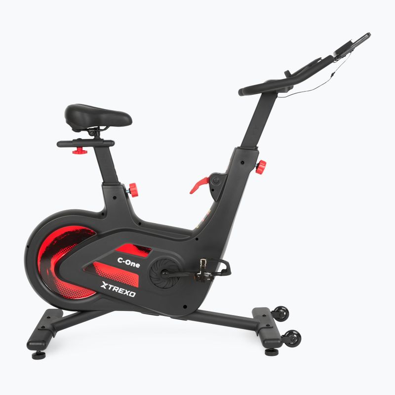 XTREXO C-One spinning kerékpár fekete 8