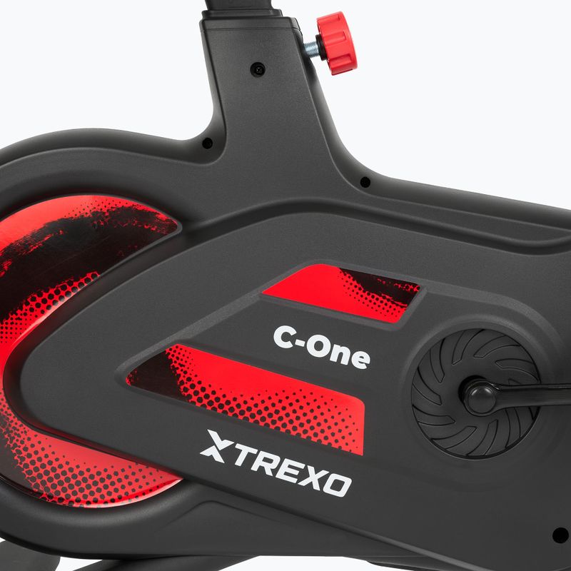 XTREXO C-One spinning kerékpár fekete 16