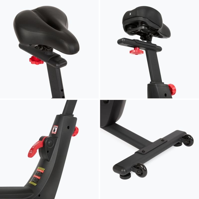 XTREXO C-One spinning kerékpár fekete 12