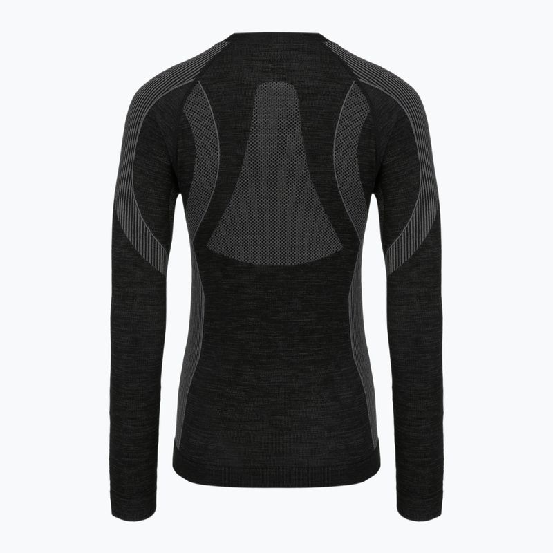 Férfi thermo fehérnemű szett Woolcano SET1089 Czarny 4