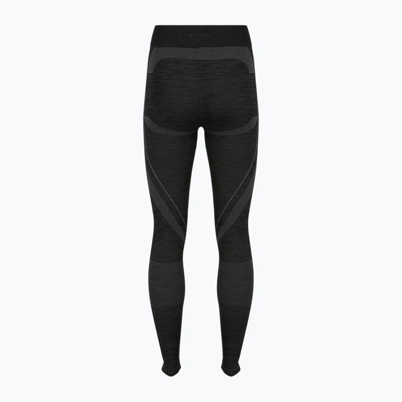 Férfi thermo fehérnemű szett Woolcano SET1089 Czarny 9