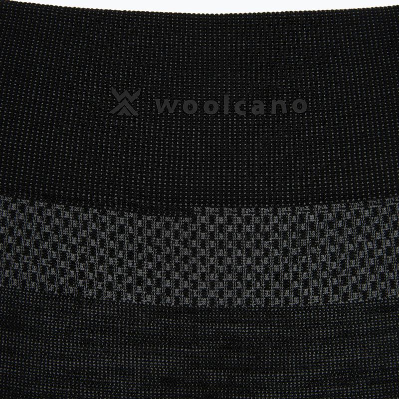 Férfi thermo fehérnemű szett Woolcano SET1089 Czarny 12