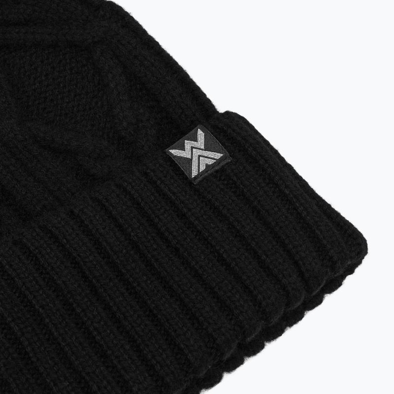 Női sapka Woolcano HAT1100 Czarny 3