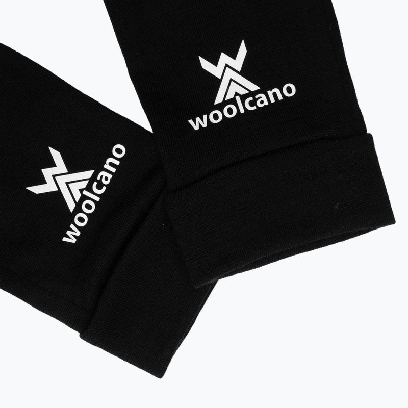 Gyerek kesztyűk Woolcano GLV1105 Czarny 4
