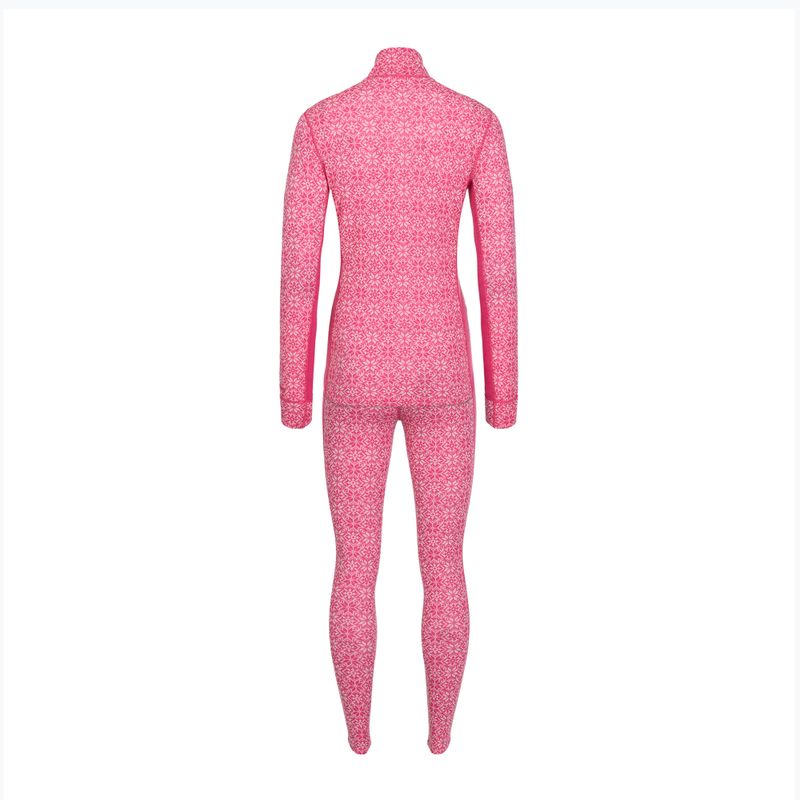 Női thermo fehérnemű szett Woolcano SET1121 Pink 2