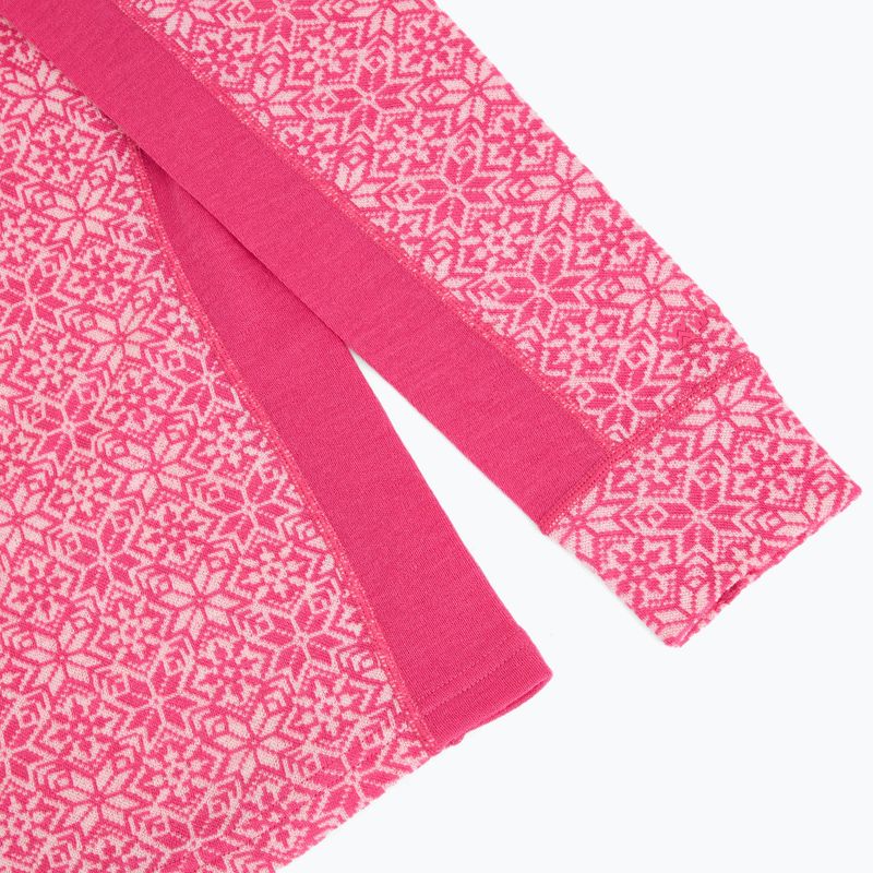 Női thermo fehérnemű szett Woolcano SET1121 Pink 5