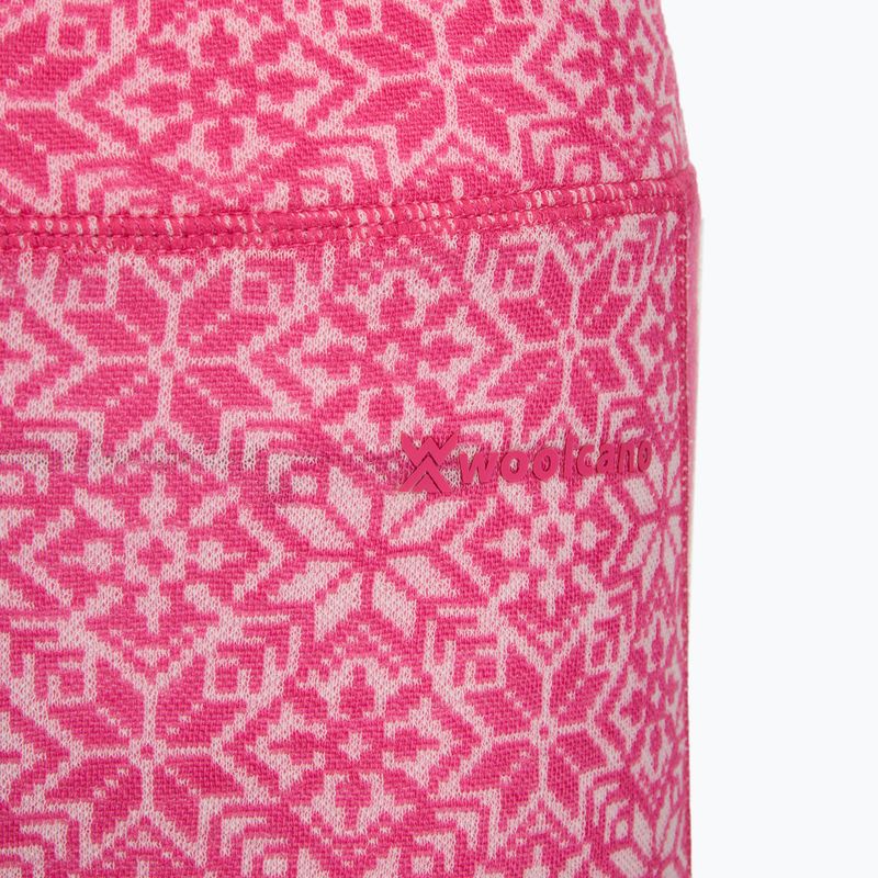 Női thermo fehérnemű szett Woolcano SET1121 Pink 10