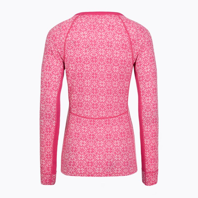 Női thermo fehérnemű szett Woolcano SET1109 Pink 4