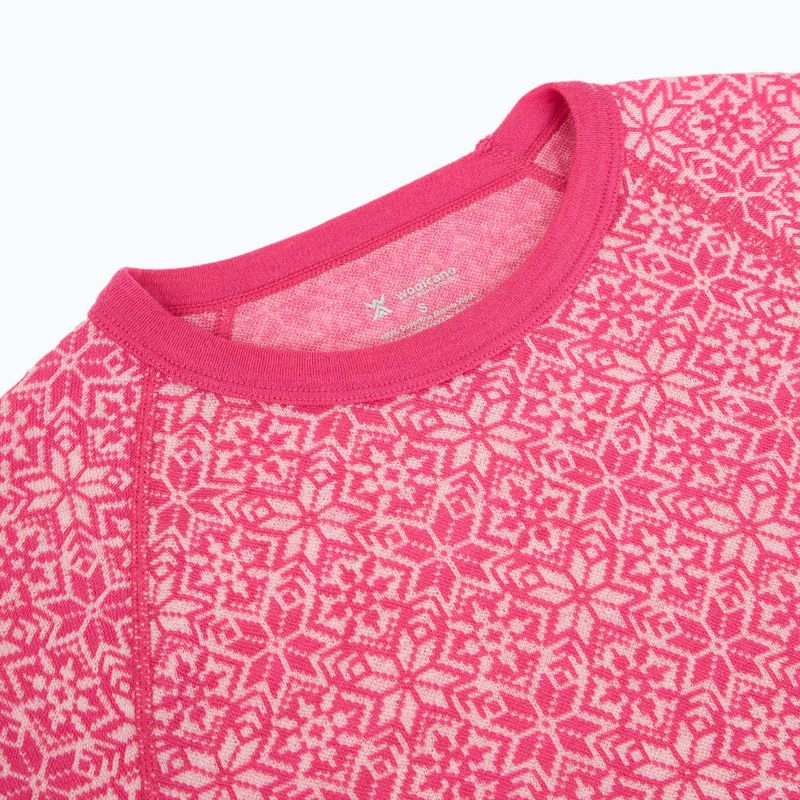 Női thermo fehérnemű szett Woolcano SET1109 Pink 6