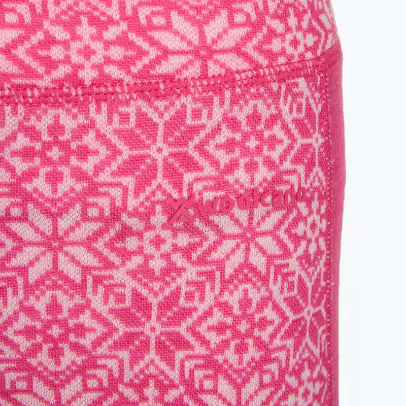 Női thermo fehérnemű szett Woolcano SET1109 Pink 10