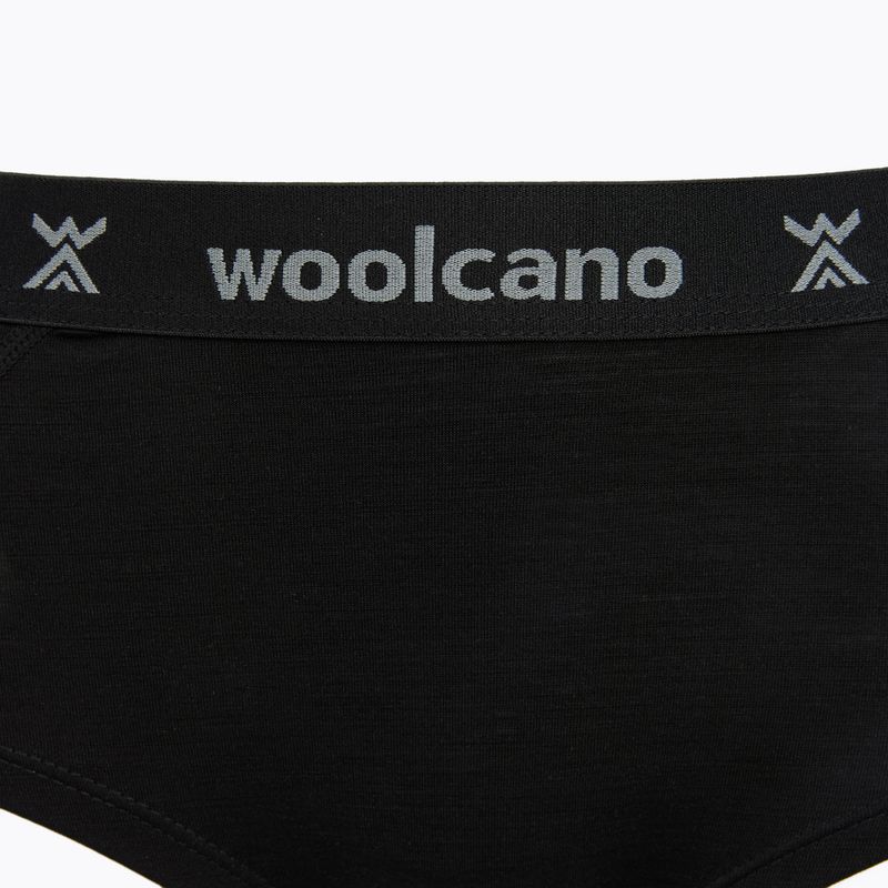 Női boxer nadrág Woolcano SHT1110 Czarny 3