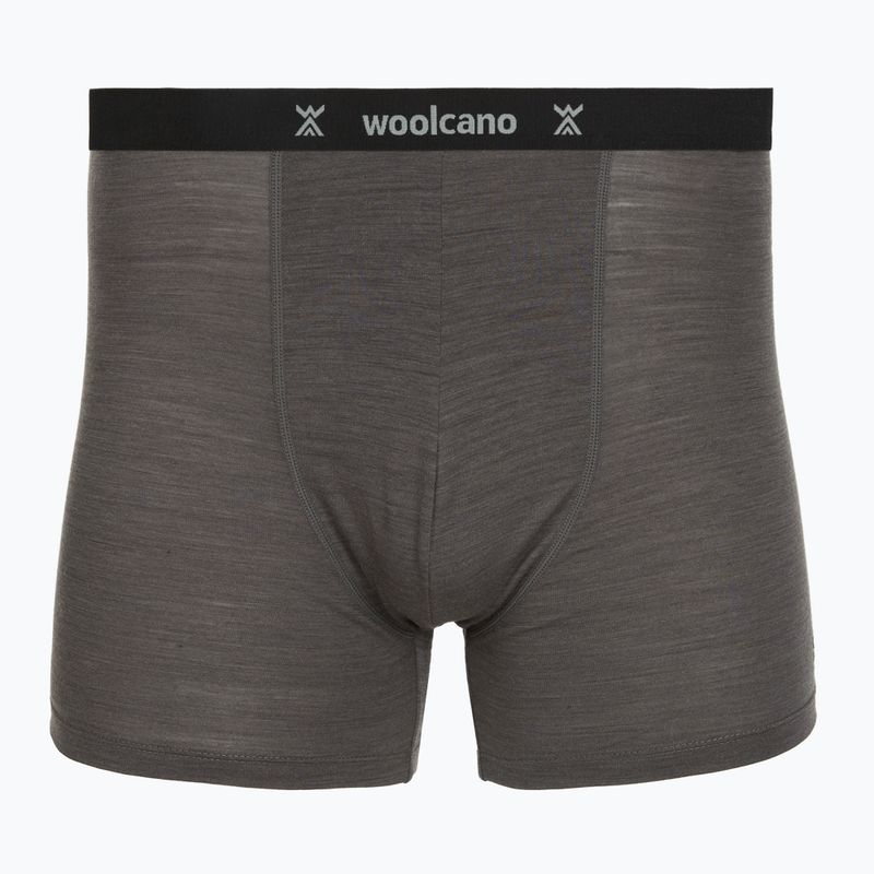 Férfi boxer nadrág Woolcano SHT1112 Szary