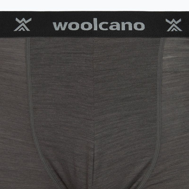 Férfi boxer nadrág Woolcano SHT1112 Szary 4
