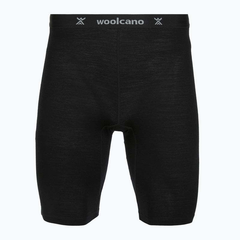 Férfi boxer nadrág Woolcano SHT1113 Czarny