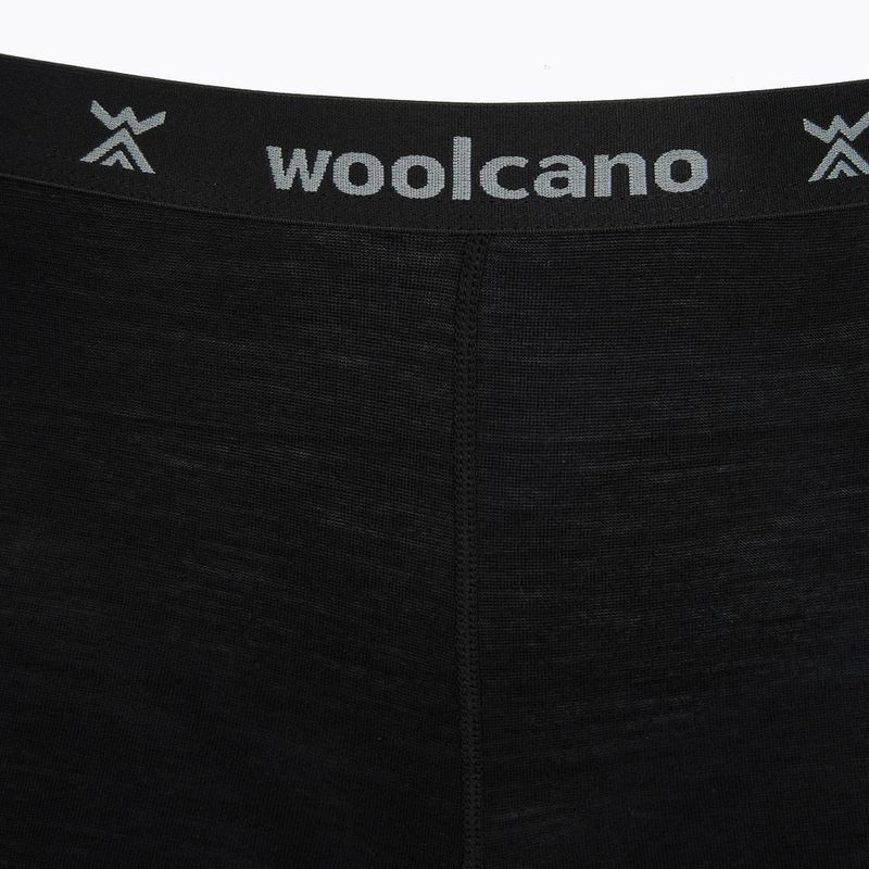 Férfi boxer nadrág Woolcano SHT1113 Czarny 3