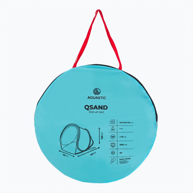 AQUASTIC Qsand strand sátor kék 8