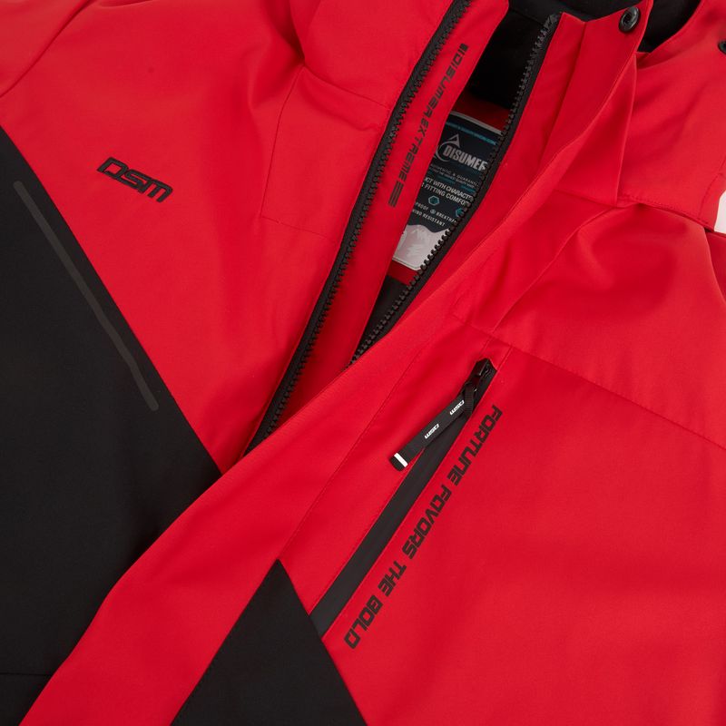 Férfi síruha szett DISUMER Pinnacle Set black/red 7