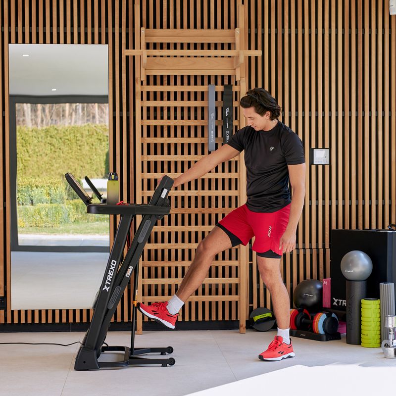 XTREXO TXO-W325 elektromos futópad fekete színben 19