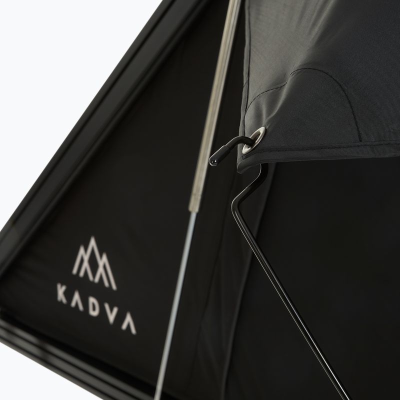 Kadva Razor fekete 2 személyes tetősátor 14
