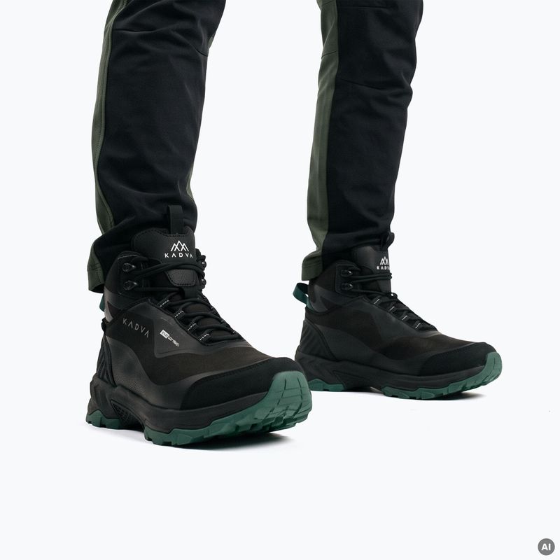 Férfi hócipő KADVA ROCKY MID WP SOFTSHELL fekete 2