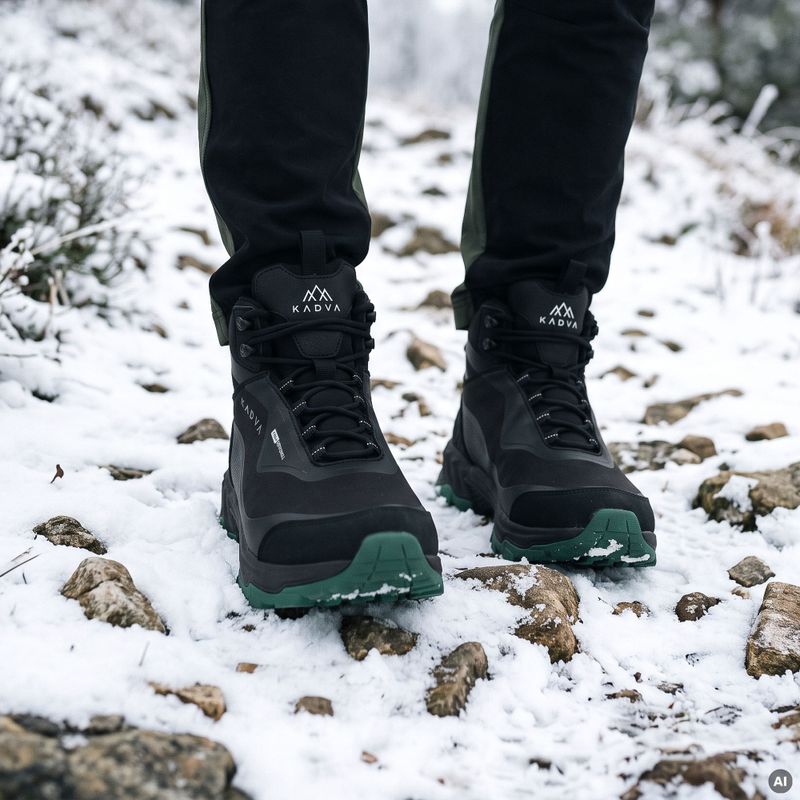 Férfi hócipő KADVA ROCKY MID WP SOFTSHELL fekete 10