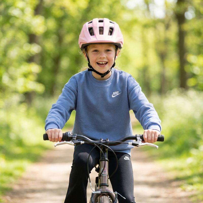 Gyerek kerékpáros sisak ATTABO Khola pink 4