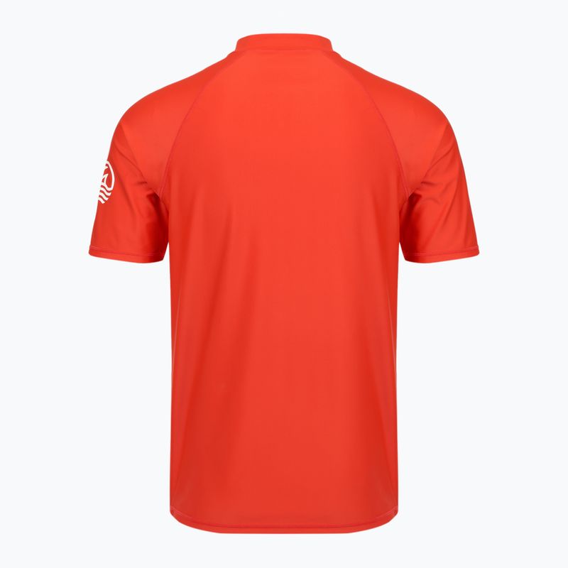 Férfi póló AQUASTIC Rimos UV 50+ UPF orange 2