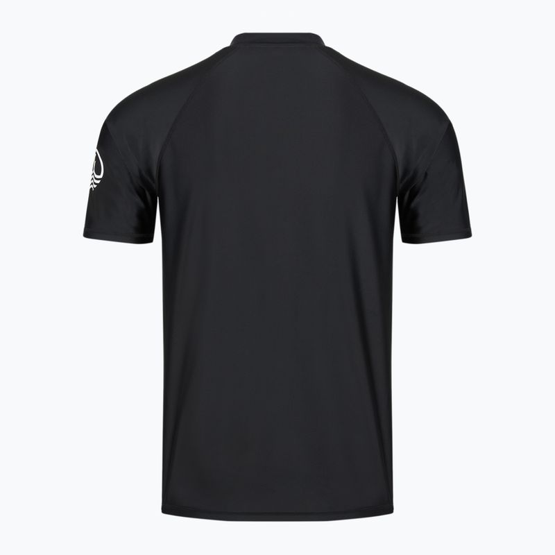 Férfi póló AQUASTIC Rimos UV 50+ UPF black 3